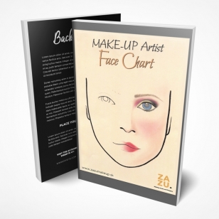 Make-up Artist Face Chart B...